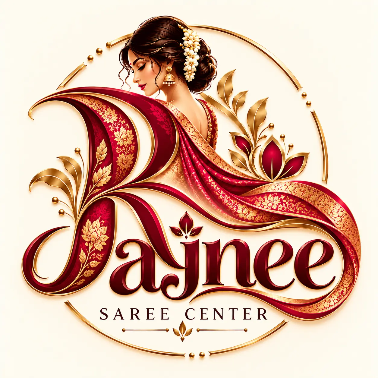 Rajni saree center logo