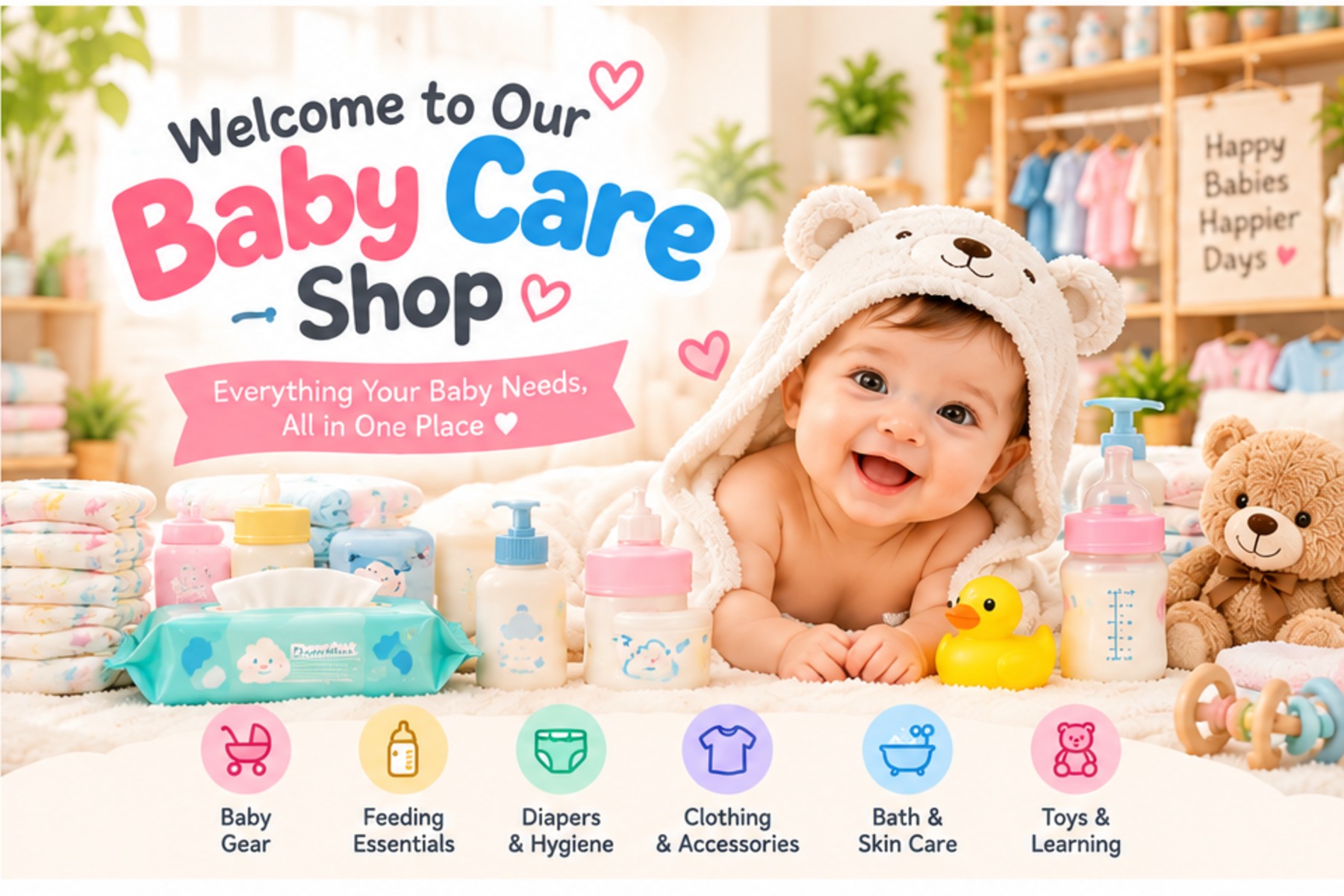 Sharma's baby care cover