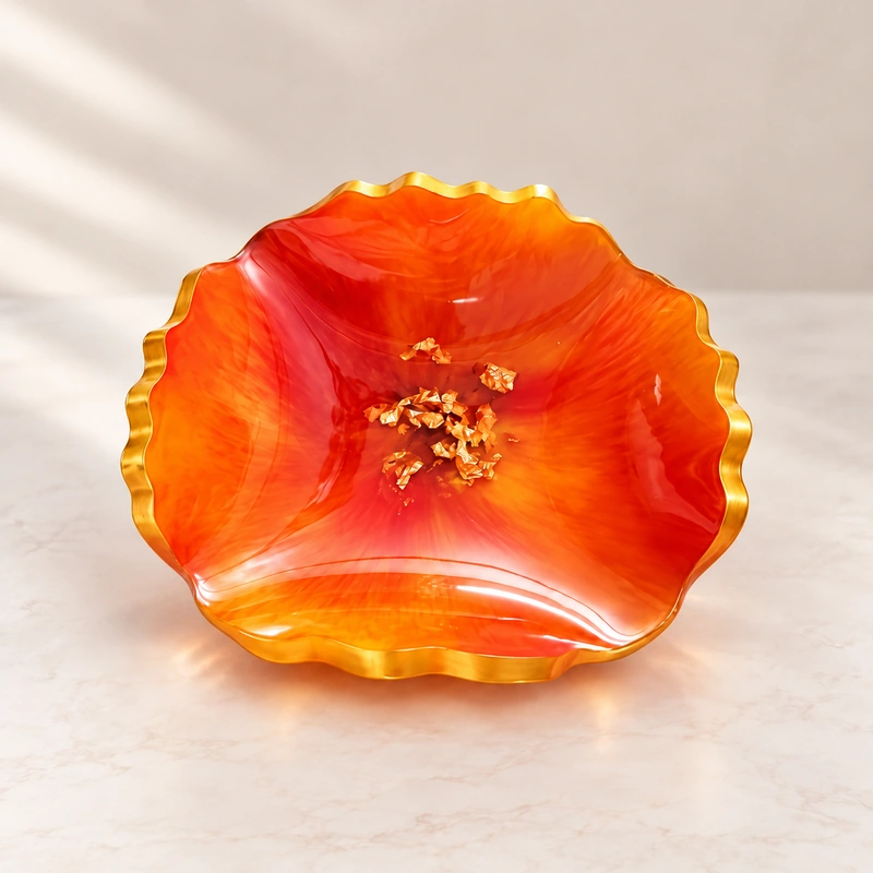 Handcrafted Resin Bowl
